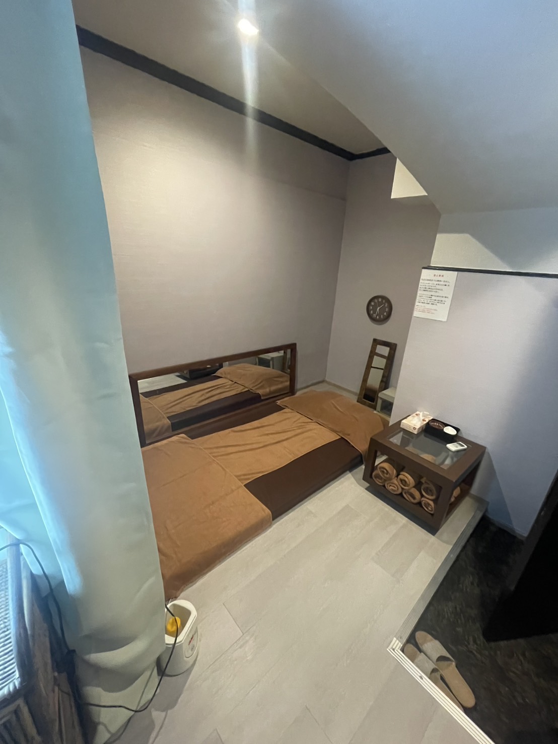 当店のお部屋について